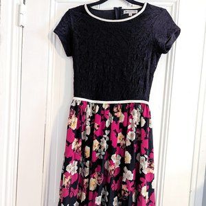 De Collection Dress, Black/Pink, Small (Modcloth)